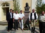 Szent Isván szoboravatás  Székelyszentkirály (Erdély)